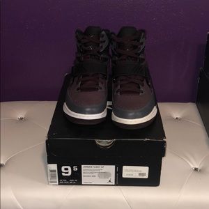 Nike Jordan flight 97 Size 9.5 burgundy-grey-black